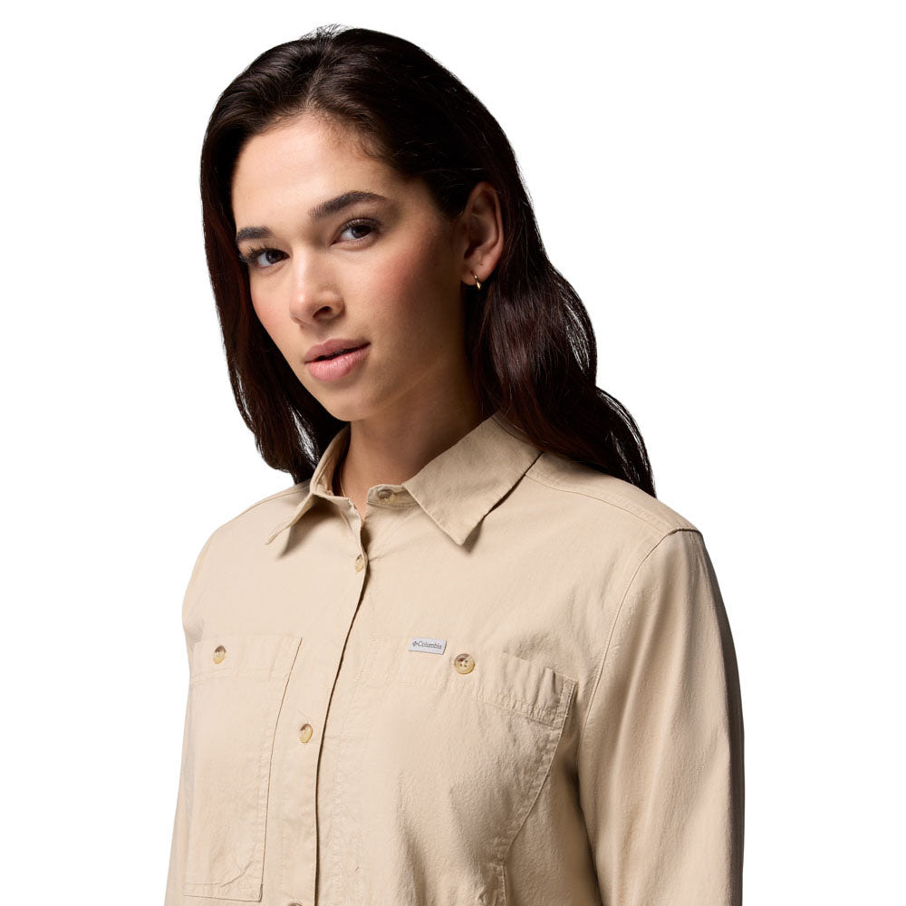 COLUMBIA Brea Falls™ Woven Long Sleeve เสื้อเชิ้ตผู้หญิง