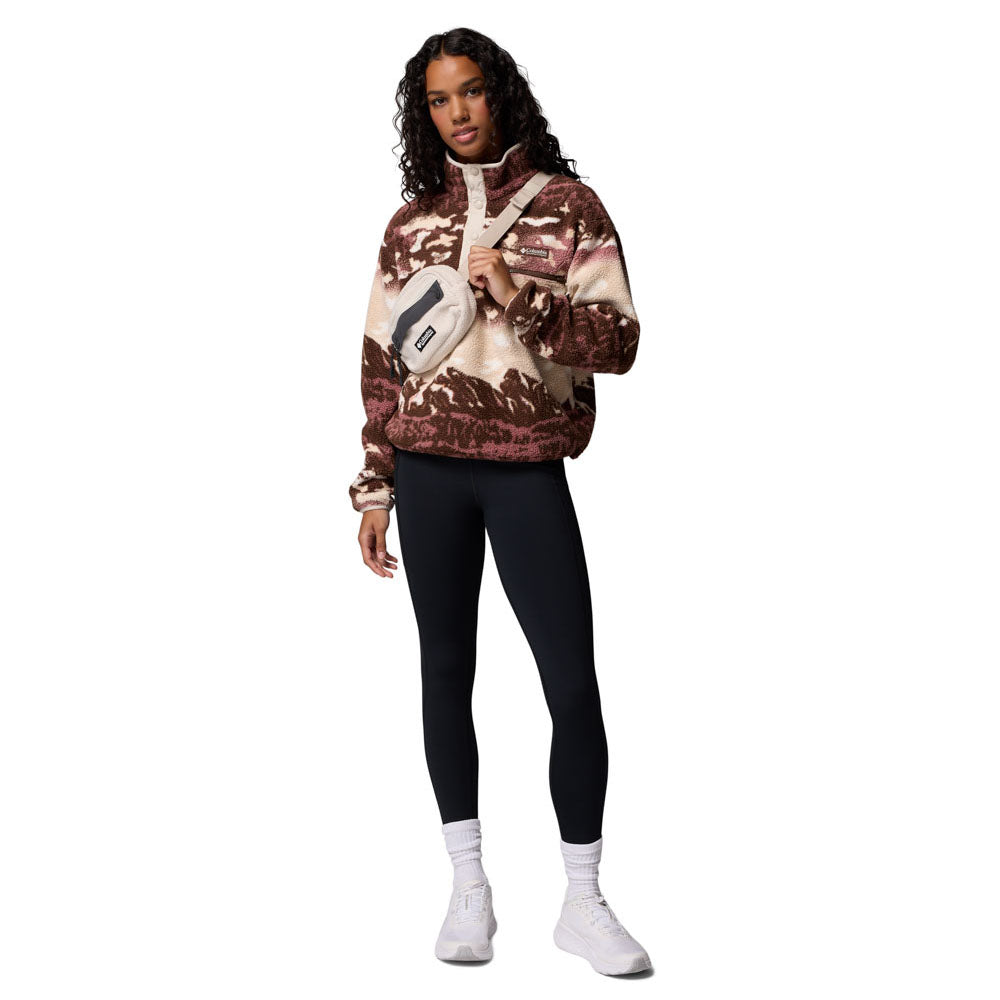 COLUMBIA Helvetia™ II Printed Cropped Half Snap เสื้อลำลองแขนยาวผู้หญิง