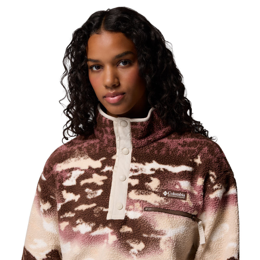 COLUMBIA Helvetia™ II Printed Cropped Half Snap เสื้อลำลองแขนยาวผู้หญิง
