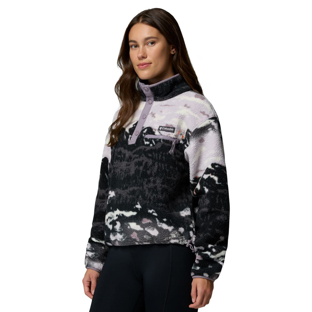 COLUMBIA Helvetia™ II Printed Cropped Half Snap เสื้อลำลองแขนยาวผู้หญิง