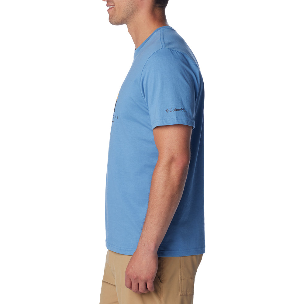 COLUMBIA Path Lake™ II Graphic เสื้อยืดผู้ชาย
