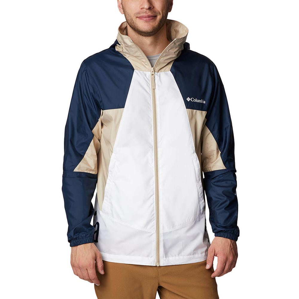 COLUMBIA Point Park Windbreaker เสื้อแจ็คเก็ตผู้ชาย