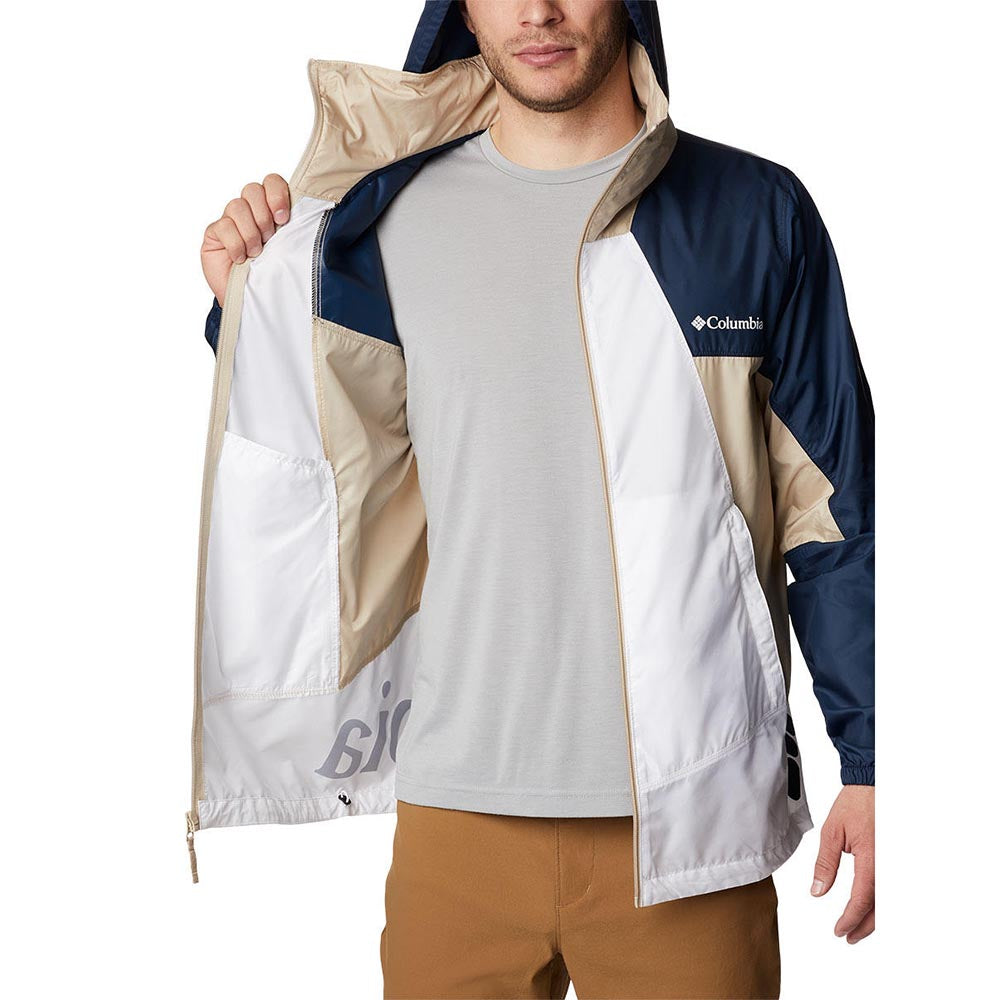 COLUMBIA Point Park Windbreaker เสื้อแจ็คเก็ตผู้ชาย