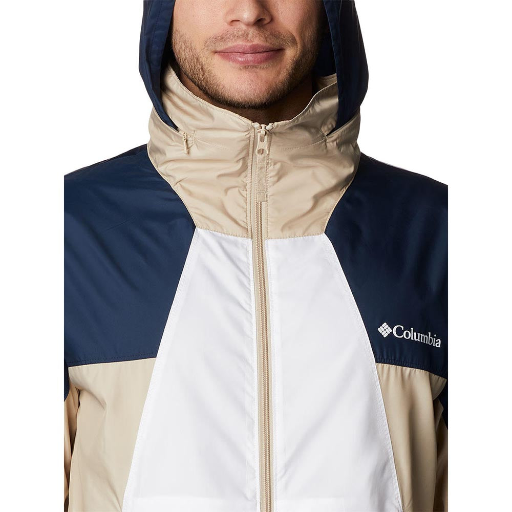 COLUMBIA Point Park Windbreaker เสื้อแจ็คเก็ตผู้ชาย