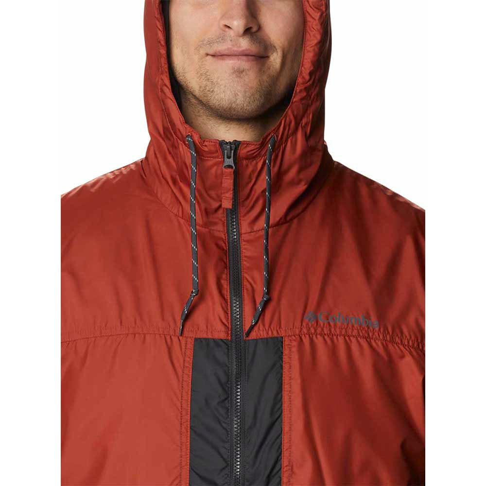 COLUMBIA Flash Challenger Lined Windbreaker เสื้อแจ็คเก็ตเดินป่าผู้ชาย