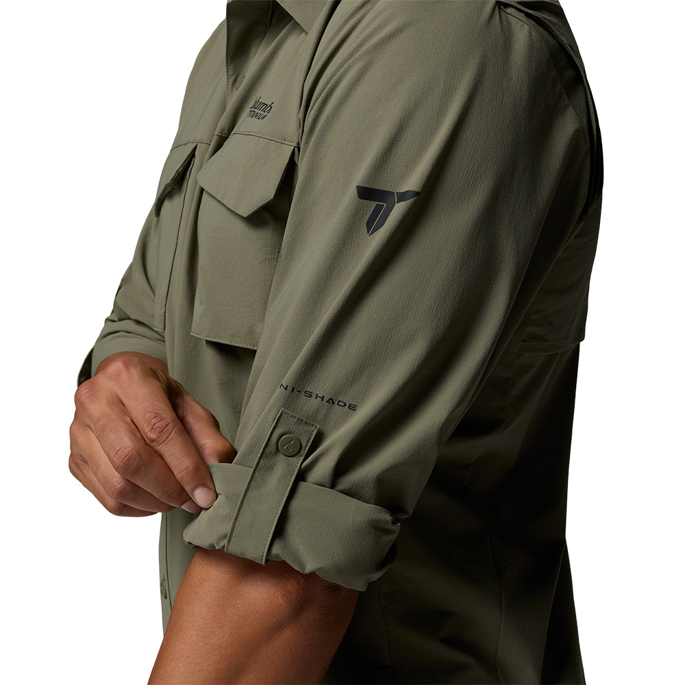 COLUMBIA Silver Ridge Elite Long Sleeve Woven เสื้อเดินป่าผู้ชาย Supersports Thailand
