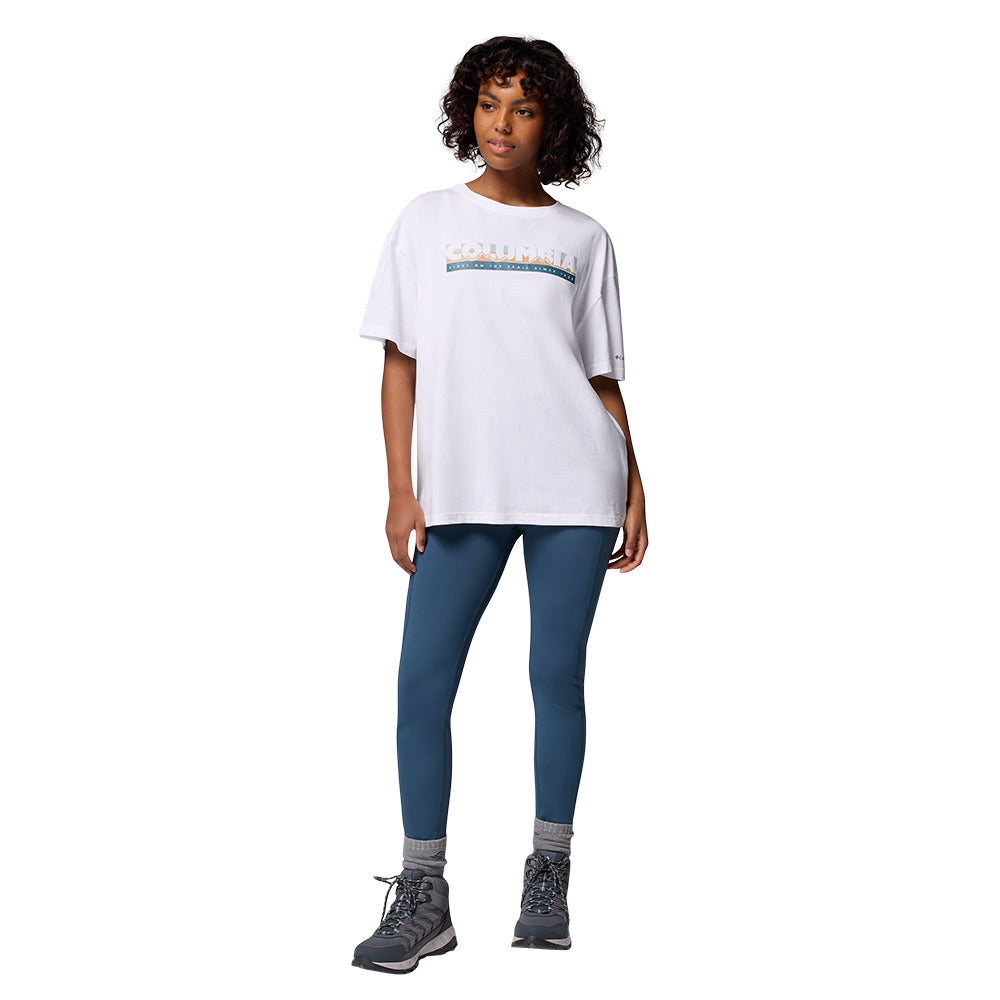 COLUMBIA Rolling Bend™ Graphic Oversized Women's T-Shirt - Supersports Thailand Supersports Thailand