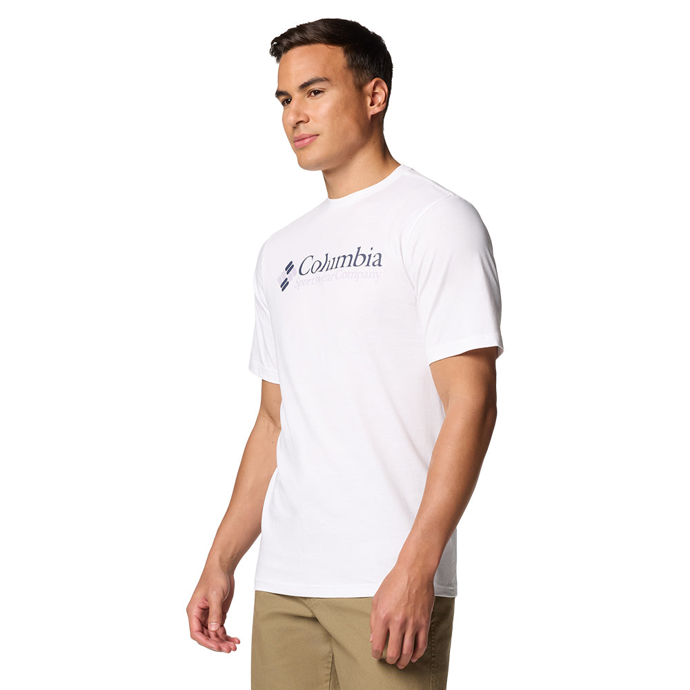 COLUMBIA CSC Basic Logo เสื้อยืดผู้ชาย