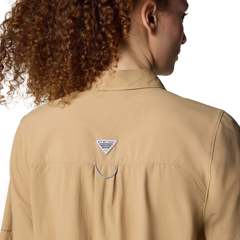 COLUMBIA PFG Wild Cast™ Short Sleeve เสื้อเชิ้ตผู้หญิง