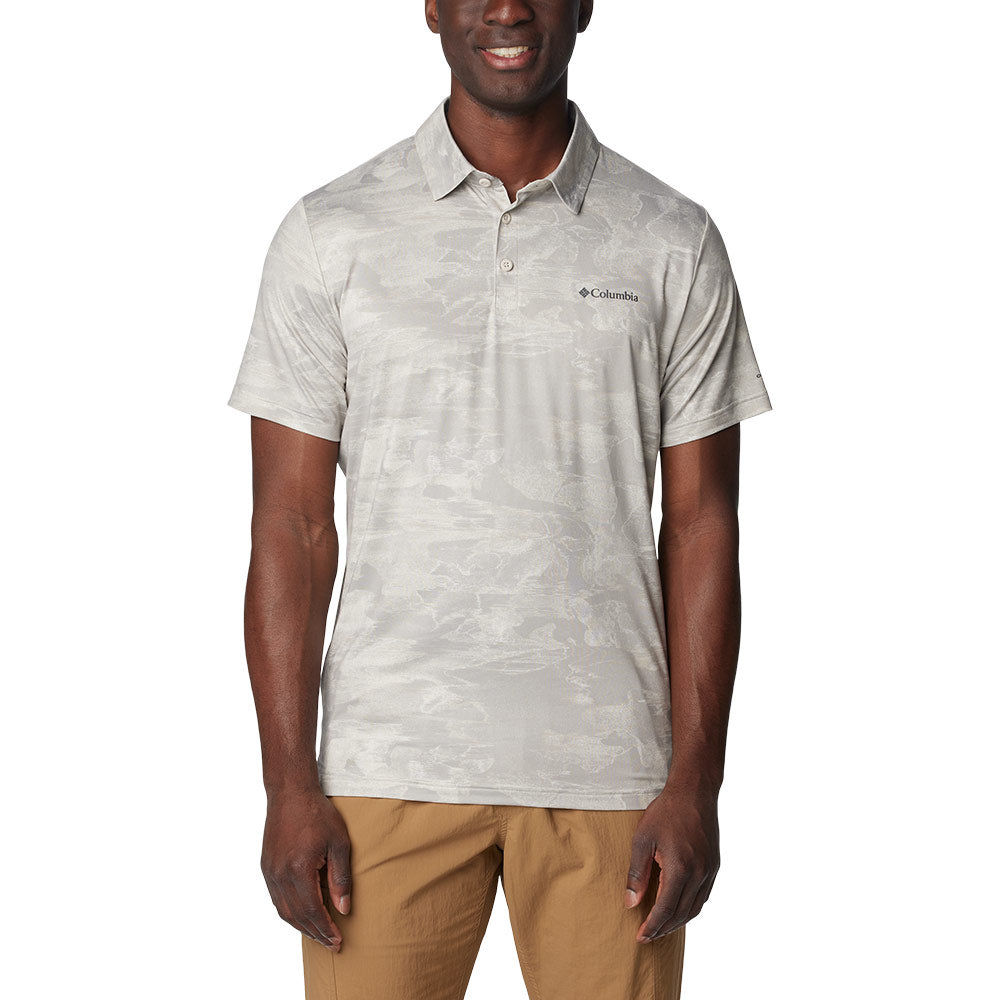 COLUMBIA Tech Trail™ Novelty Men's Hiking Polo Shirt - Supersports Thailand Supersports Thailand