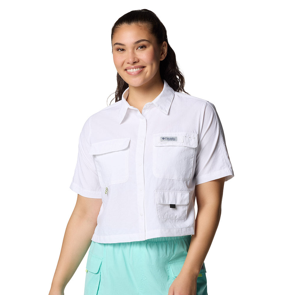COLUMBIA PFG Open Water™ Short Sleeve เสื้อเชิ้ตตกปลาผู้หญิง