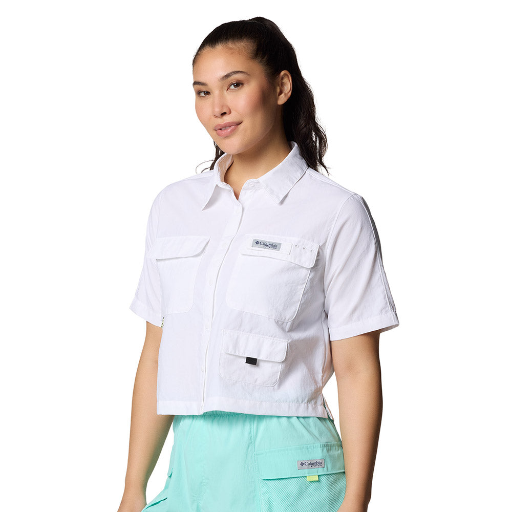 COLUMBIA PFG Open Water™ Short Sleeve เสื้อเชิ้ตตกปลาผู้หญิง