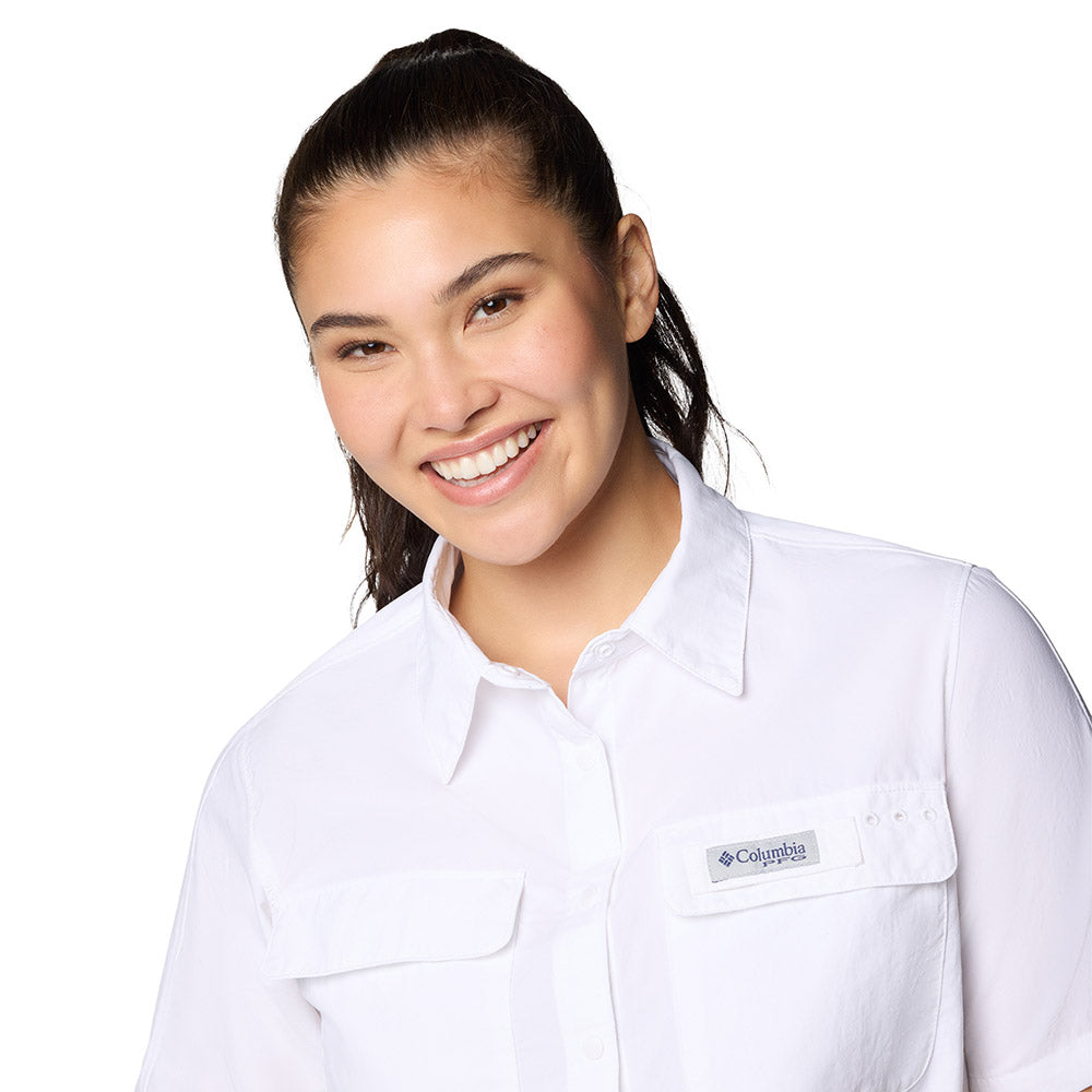 COLUMBIA PFG Open Water™ Short Sleeve เสื้อเชิ้ตตกปลาผู้หญิง