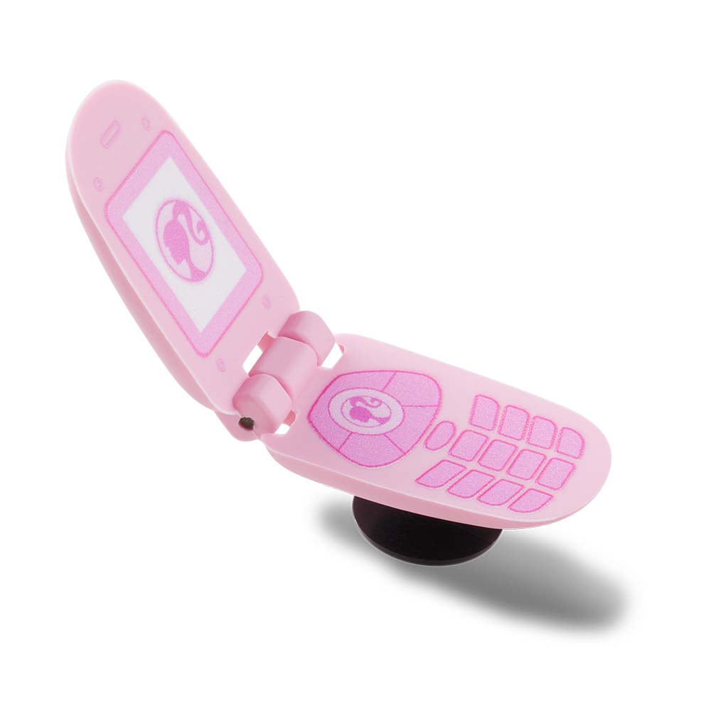 CROCS Jibbitz Barbie Flip Phone Shoes Charm