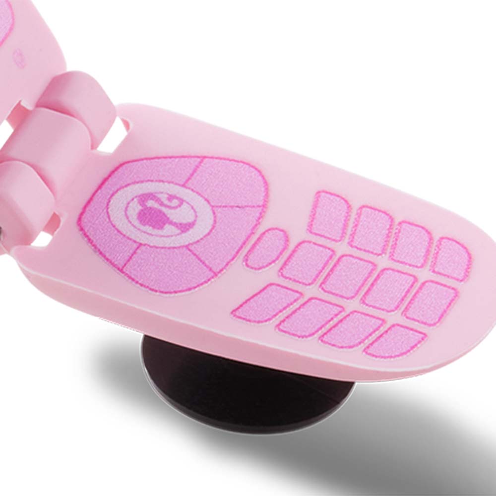 CROCS Jibbitz Barbie Flip Phone Shoes Charm