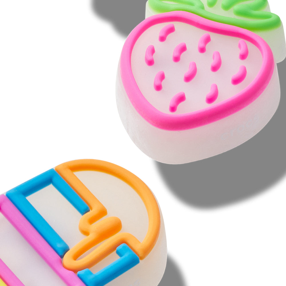 CROCS Jibbitz Lights Up Summer 5-Pack Shoes Charm