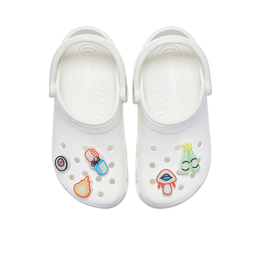 CROCS Jibbitz Lights Up Chill Out 5-Pack Shoes Charm - Supersports Thailand Supersports Thailand