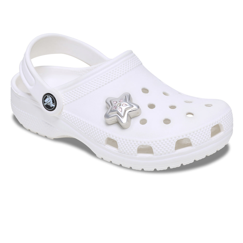 CROCS Jibbitz Silver Star Locket Shoes Charm - Supersports Thailand Supersports Thailand