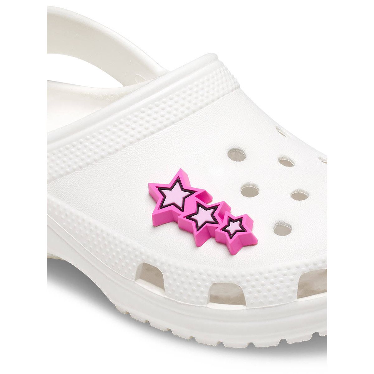 40% OFF on CROCS Jibbitz Triple Pink Star Shoes Charm SUPERSPORTS