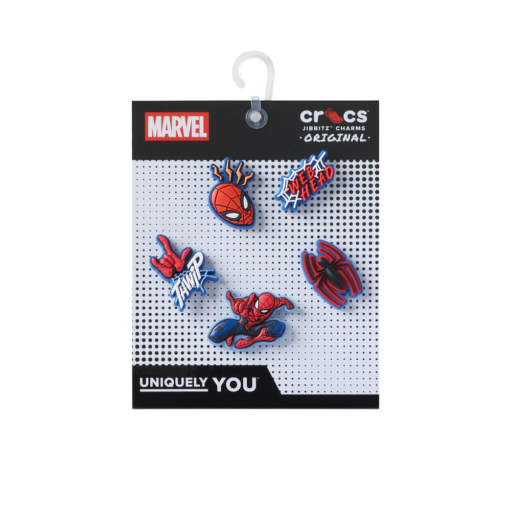 CROCS Jibbitz Spiderman Web 5-Pack Shoes Charm