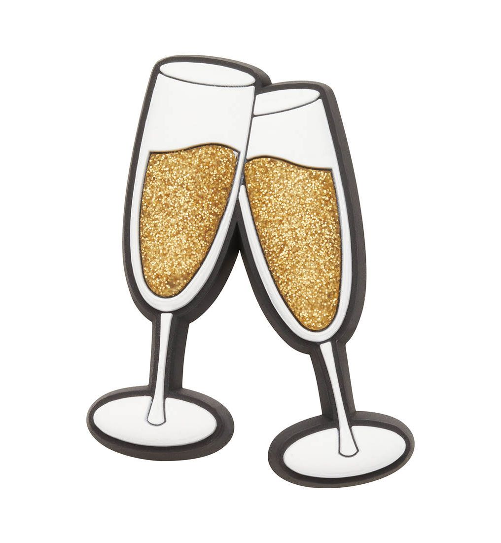 CROCS Jibbitz Champagne Cheers Shoe Charms - Supersports Thailand Supersports Thailand