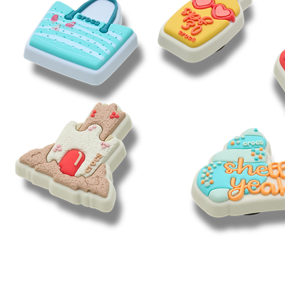 CROCS Jibbitz Beachy Fun 5-Pack Shoes Charm - Supersports Thailand Supersports Thailand