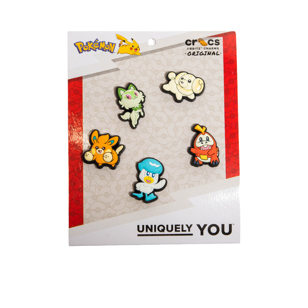 CROCS Jibbitz Pokemon Paldea 5-Pack ตัวติดรองเท้า
