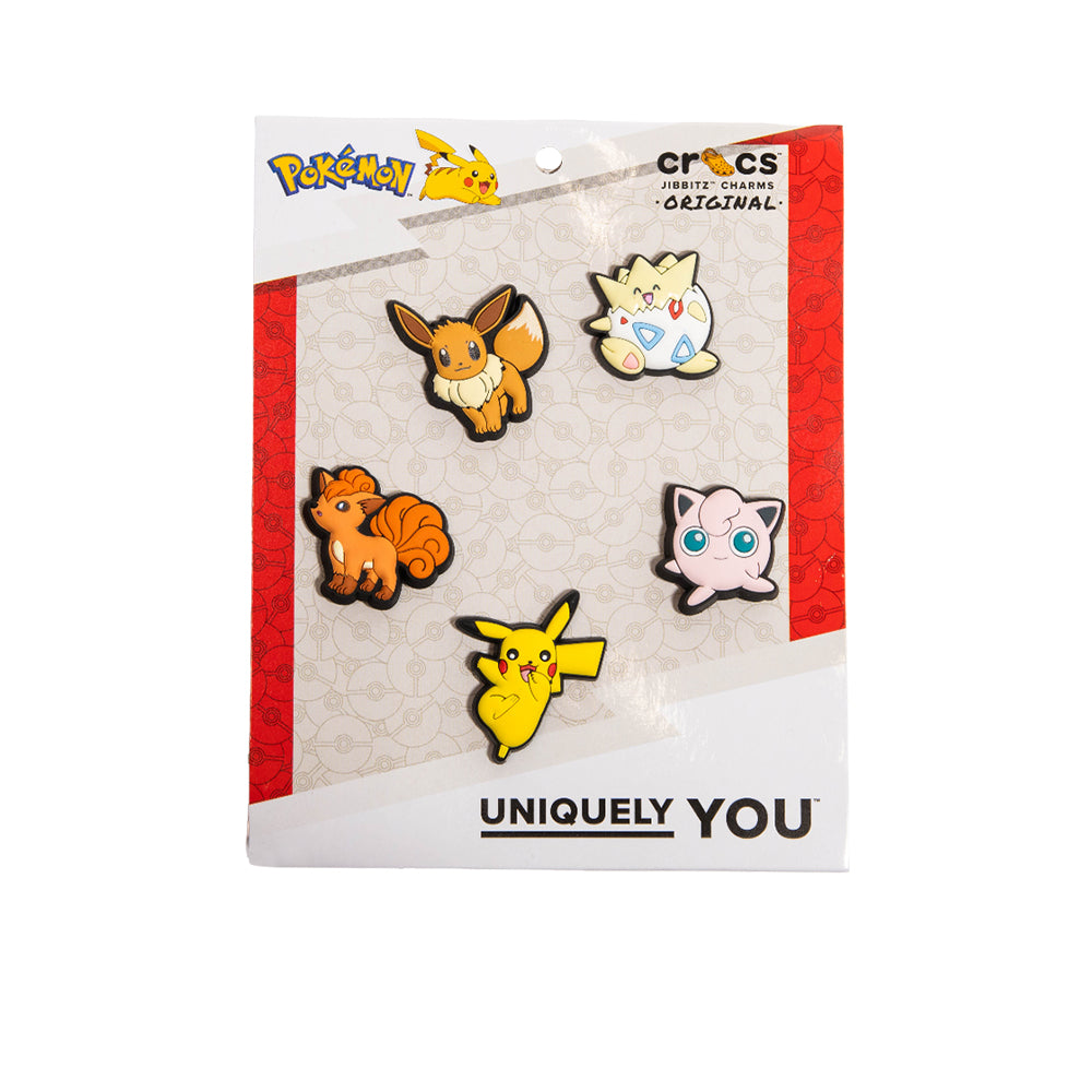 CROCS Jibbitz Pokemon Character 5-Pack ตัวติดรองเท้า
