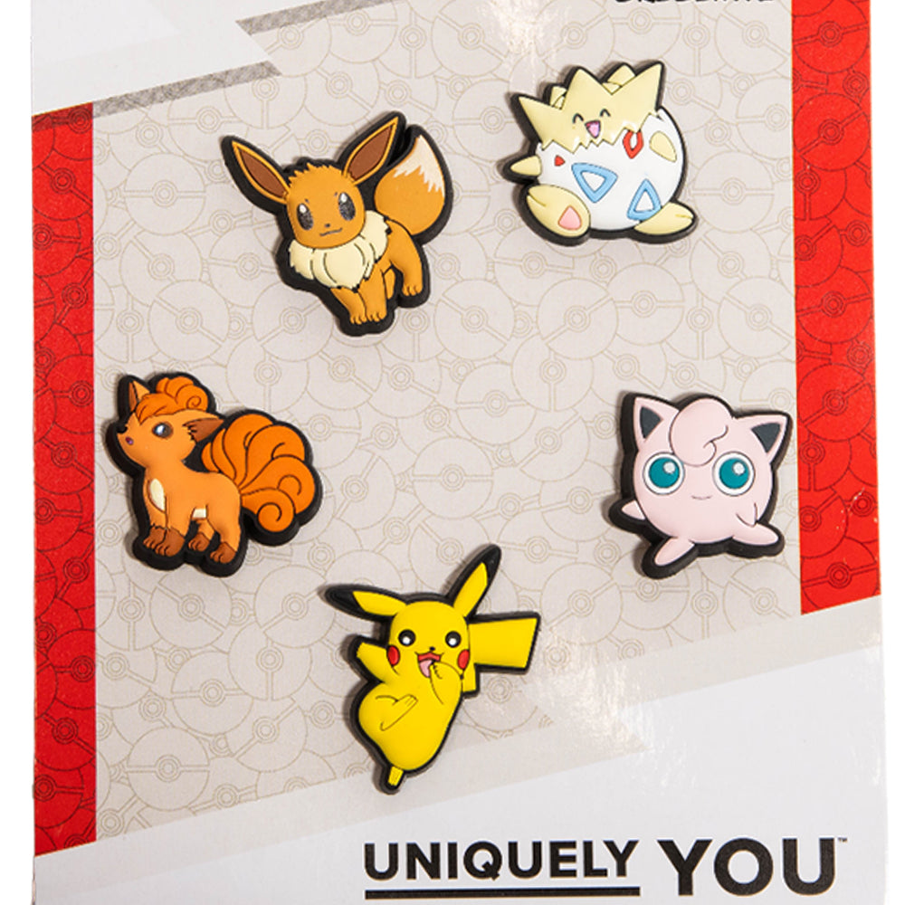 CROCS Jibbitz Pokemon Character 5-Pack ตัวติดรองเท้า
