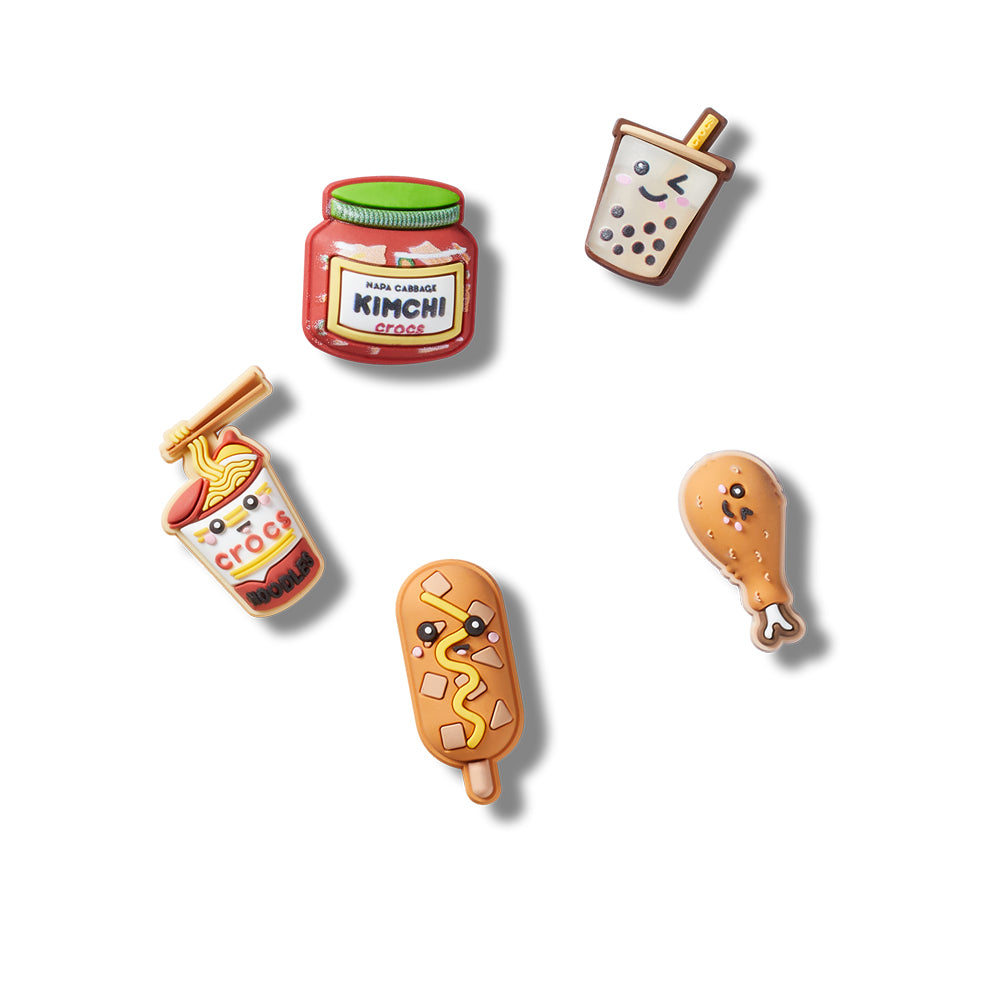 CROCS Jibbitz The Snack Pack 5-Pack ตัวติดรองเท้า