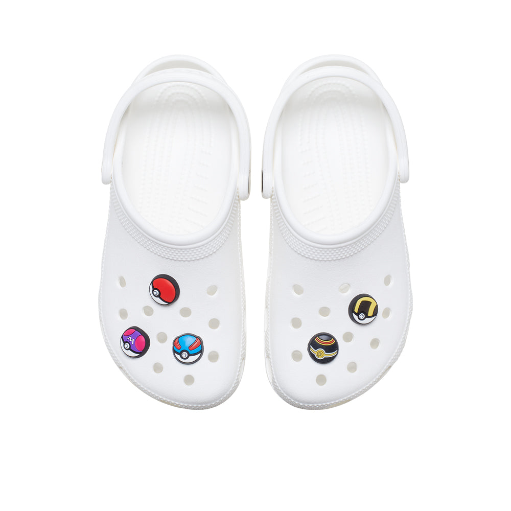 CROCS Jibbitz Poke Ball 5-Pack Shoes Charm - Supersports Thailand Supersports Thailand