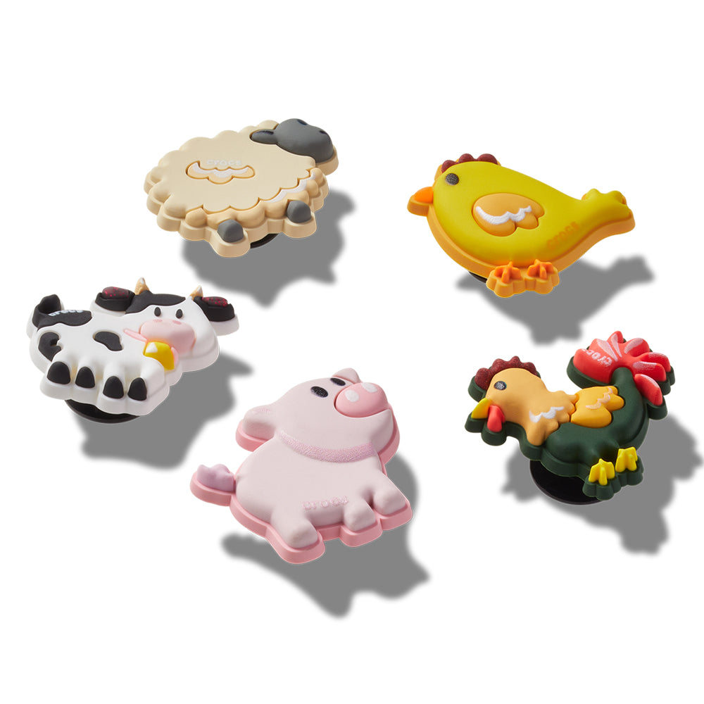 CROCS Jibbitz Farm Friend Animals 5-Pack ตัวติดรองเท้า