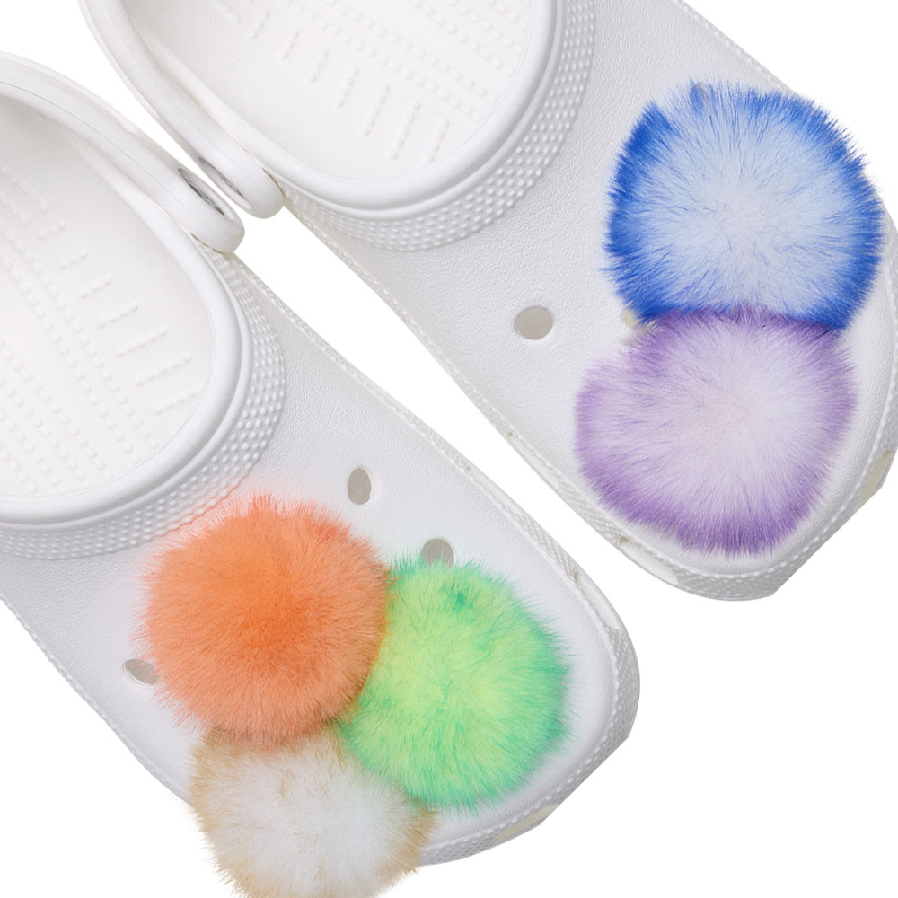 CROCS Jibbitz Long Hair Puff 5-Pack ตัวติดรองเท้า