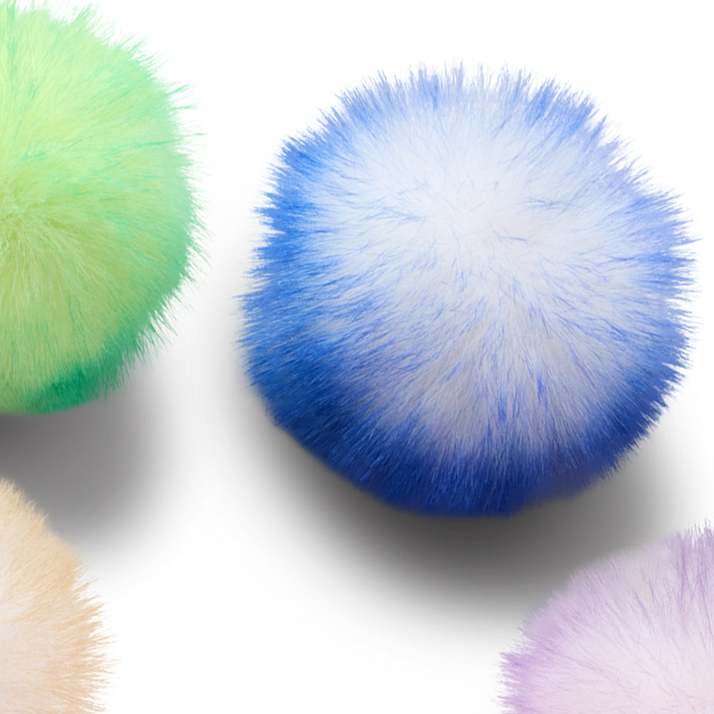 CROCS Jibbitz Long Hair Puff 5-Pack ตัวติดรองเท้า