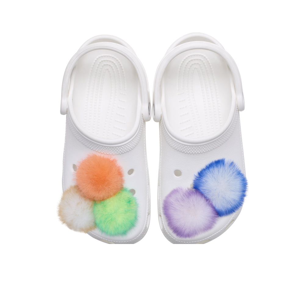 CROCS Jibbitz Long Hair Puff 5-Pack ตัวติดรองเท้า