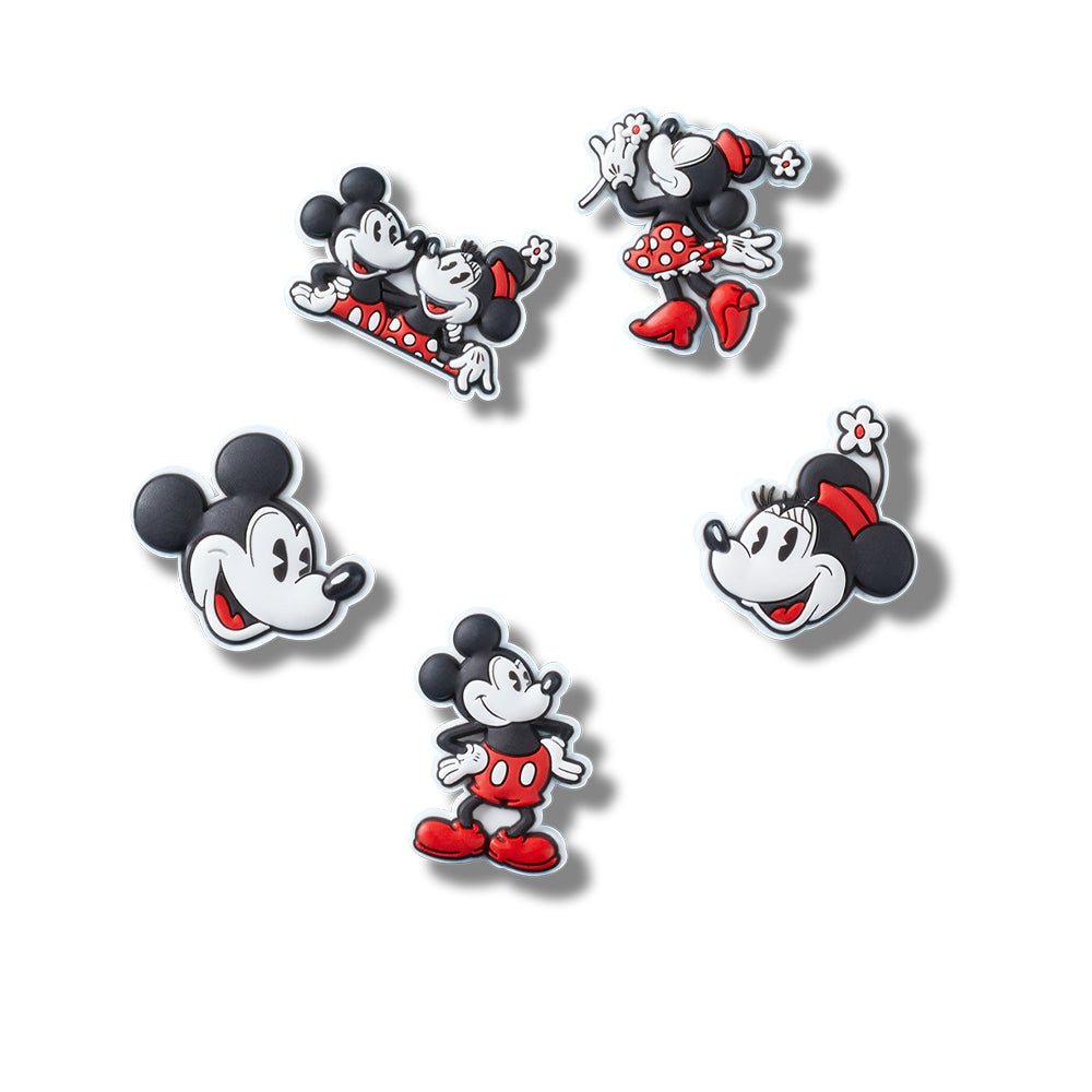 CROCS Jibbitz Mickey and Minnie 5-Pack ตัวติดรองเท้า