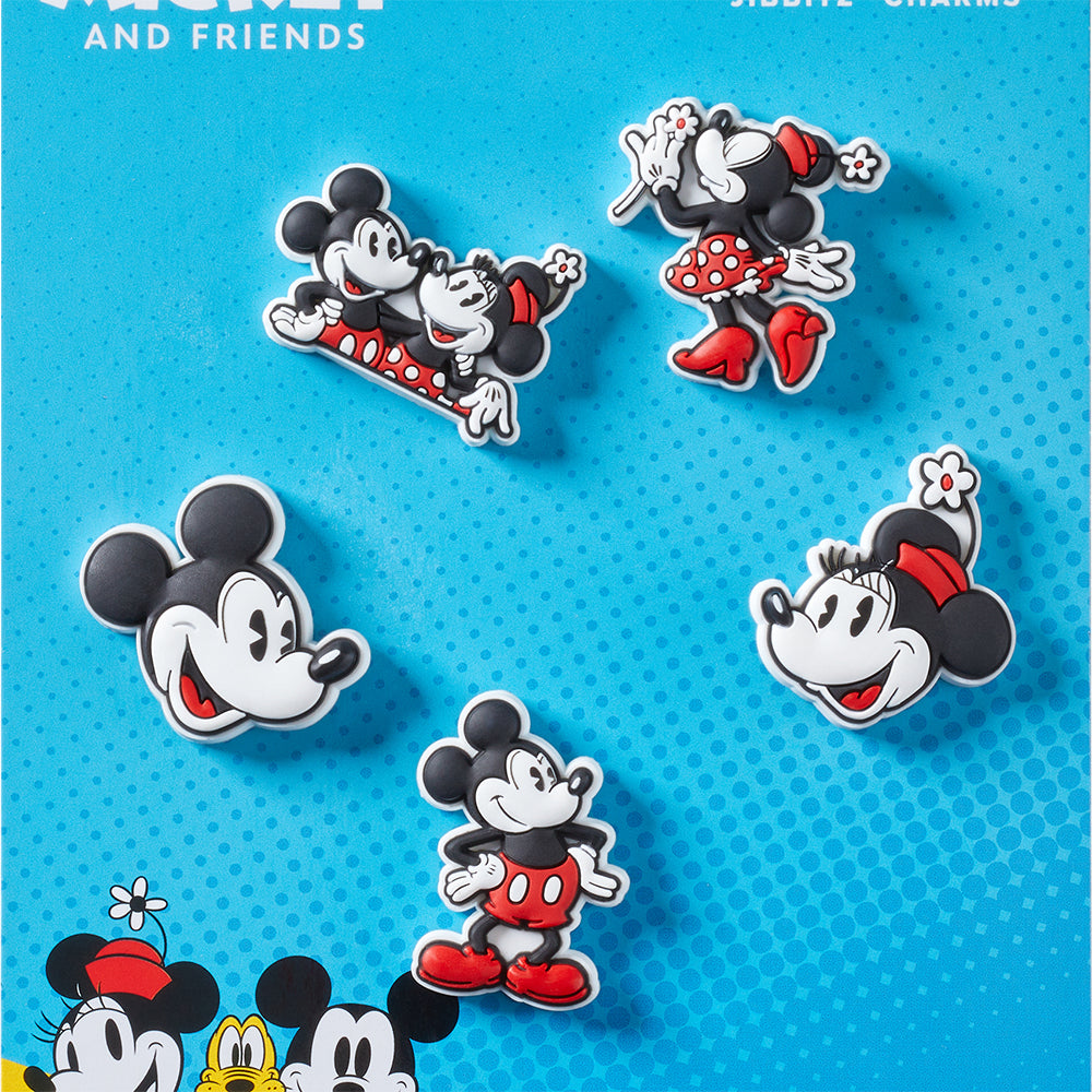 CROCS Jibbitz Mickey and Minnie 5-Pack ตัวติดรองเท้า