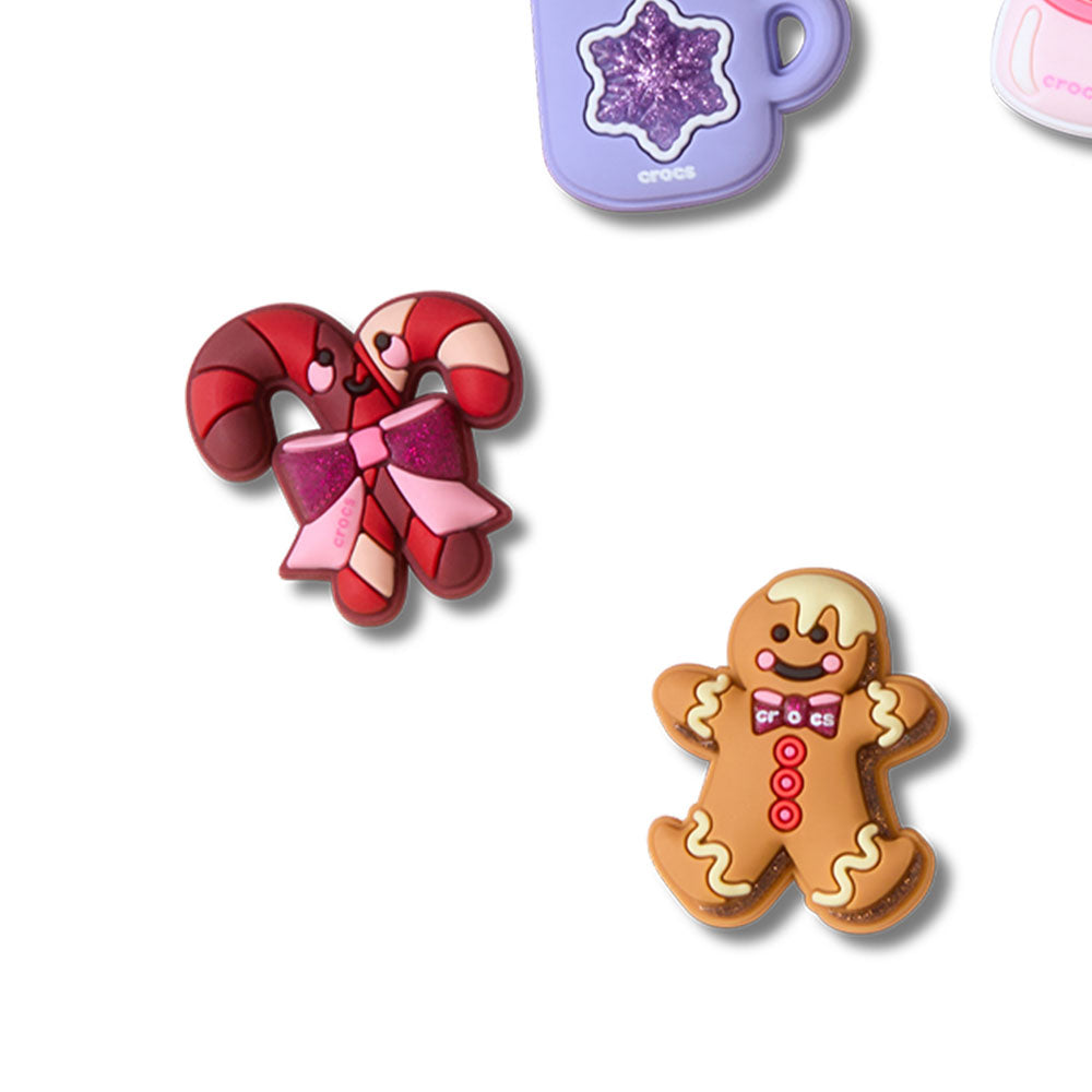 CROCS Jibbitz Cute Winter Foods 5-Pack ตัวติดรองเท้า