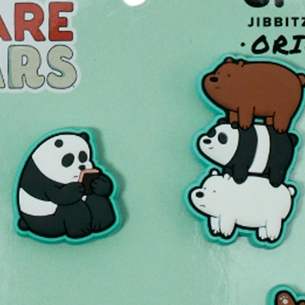 CROCS Jibbitz We Bare Bears 5-Pack Shoes Charm - Supersports Thailand Supersports Thailand