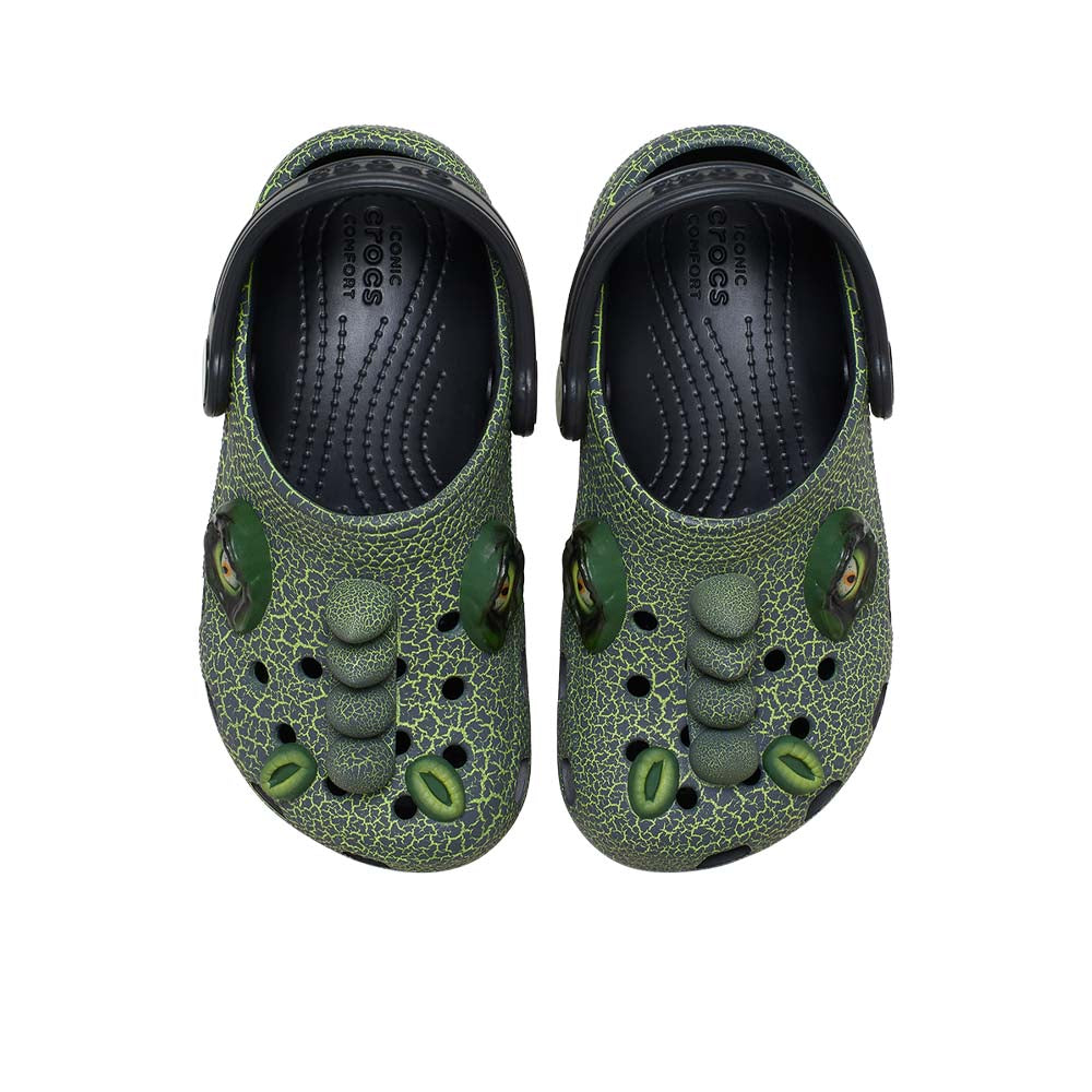 CROCS Classic IAM Scary Dino Clog Toddler รองเท้าลำลองเด็ก