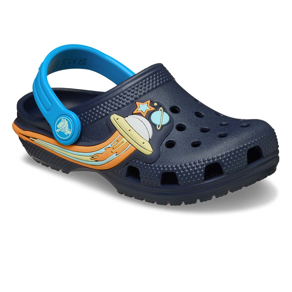 CROCS Classic UFO Lights Clog Toddler Kids Casual Shoes