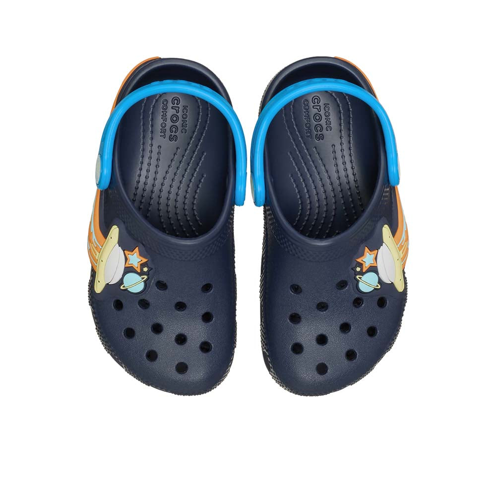 CROCS Classic UFO Lights Clog Toddler Kids Casual Shoes