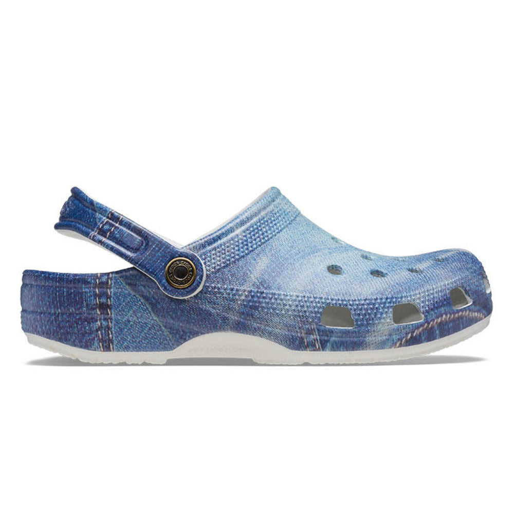 CROCS Classic Denim Clog Unisex Casual Shoes SUPERSPORTS