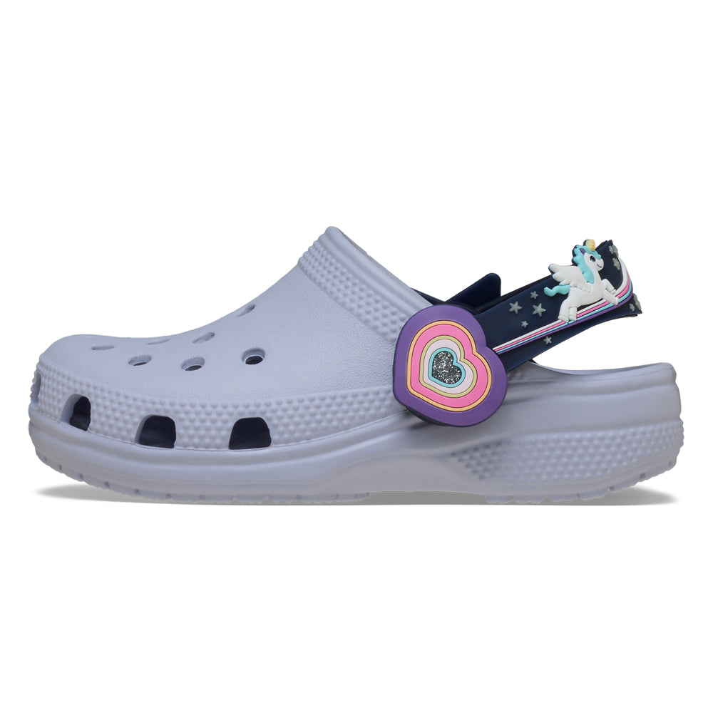 CROCS Classic Imagination Lights Backstrap Clog Toddler Kids Casual Shoes