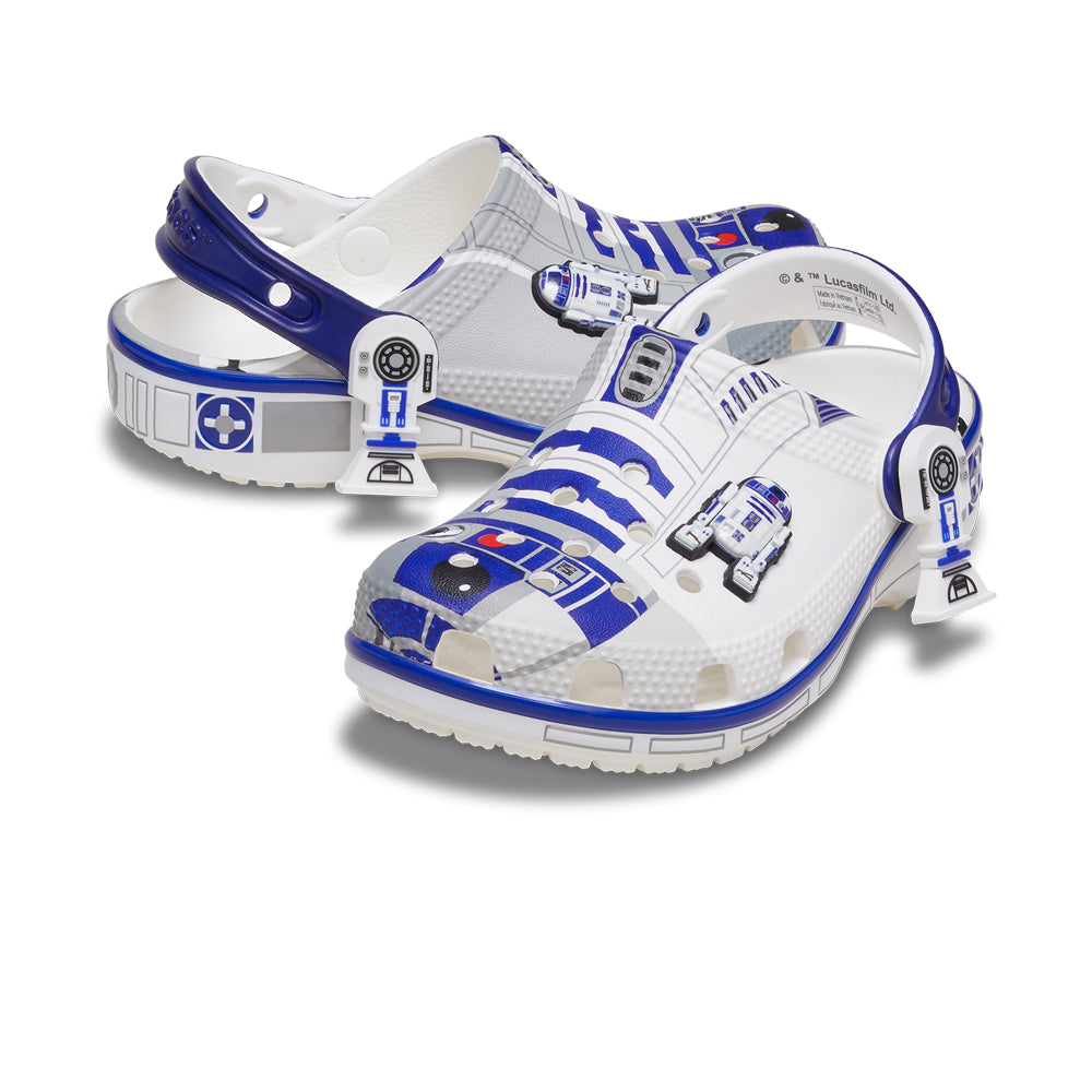 CROCS Star Wars R2D2 Classic Clog Kids Casual Shoes