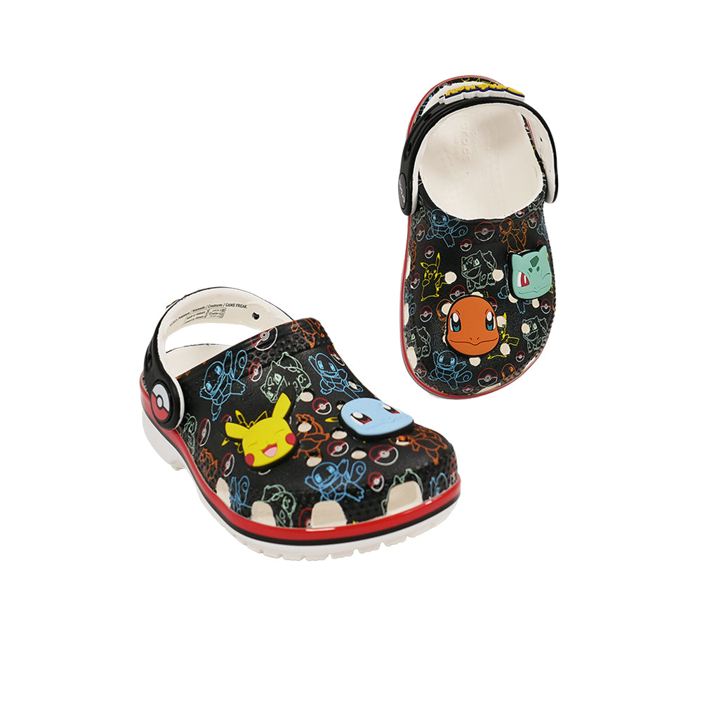 CROCS Classic Pokemon Print Clog Toddler Kids Casual Shoes