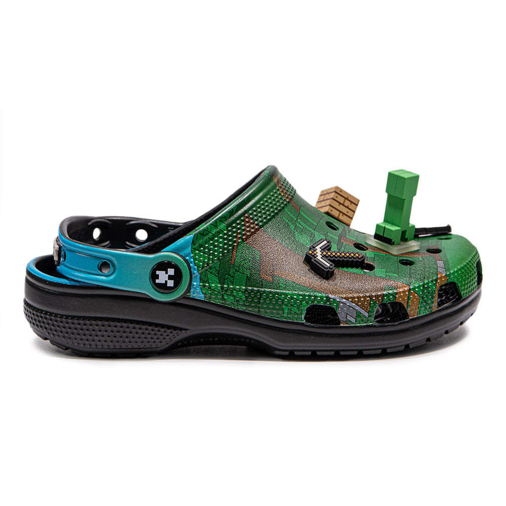 CROCS Minecraft Classic Clog รองเท้าลำลองผู้ใหญ่