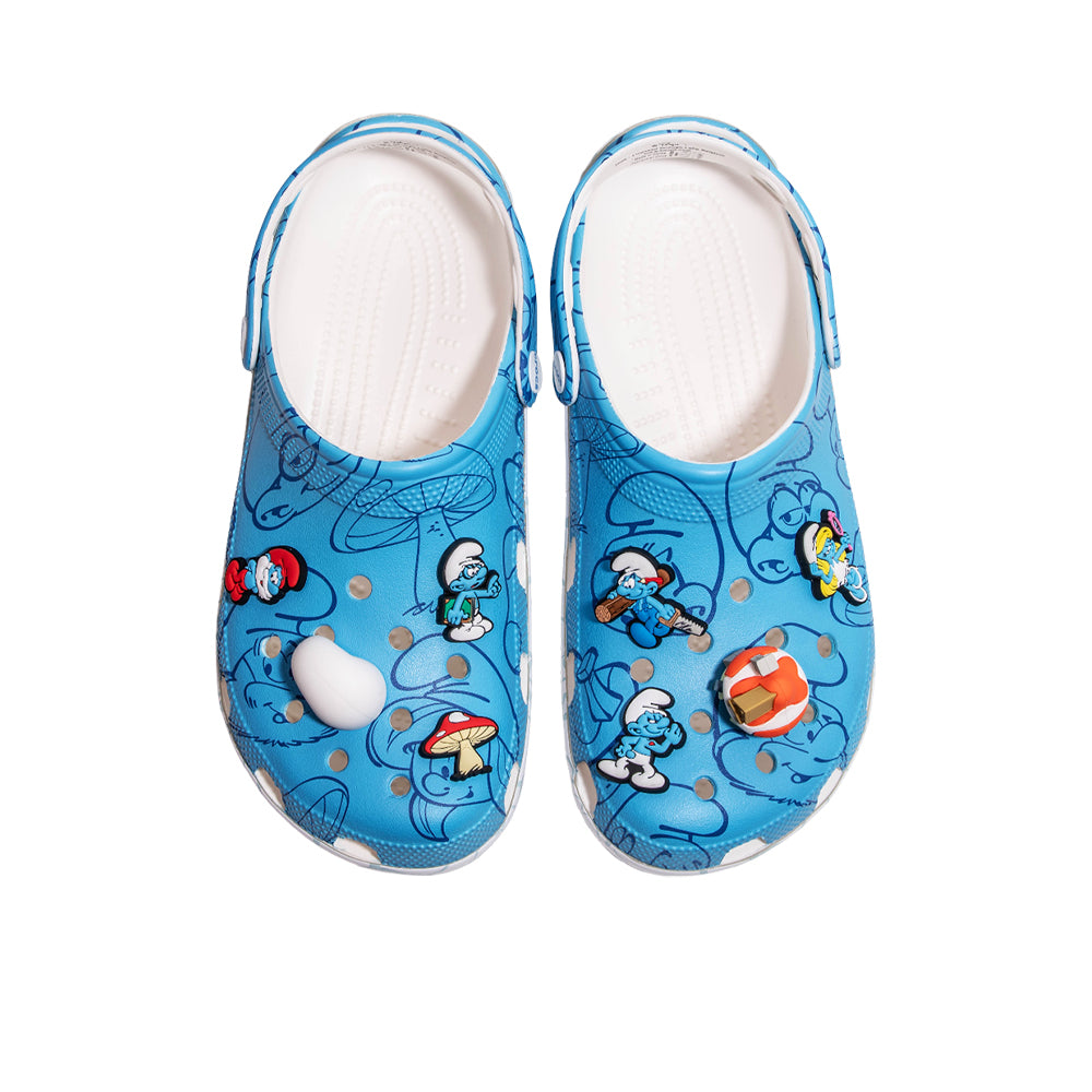 CROCS Smurfs Classic Clog รองเท้าลำลองผู้ใหญ่