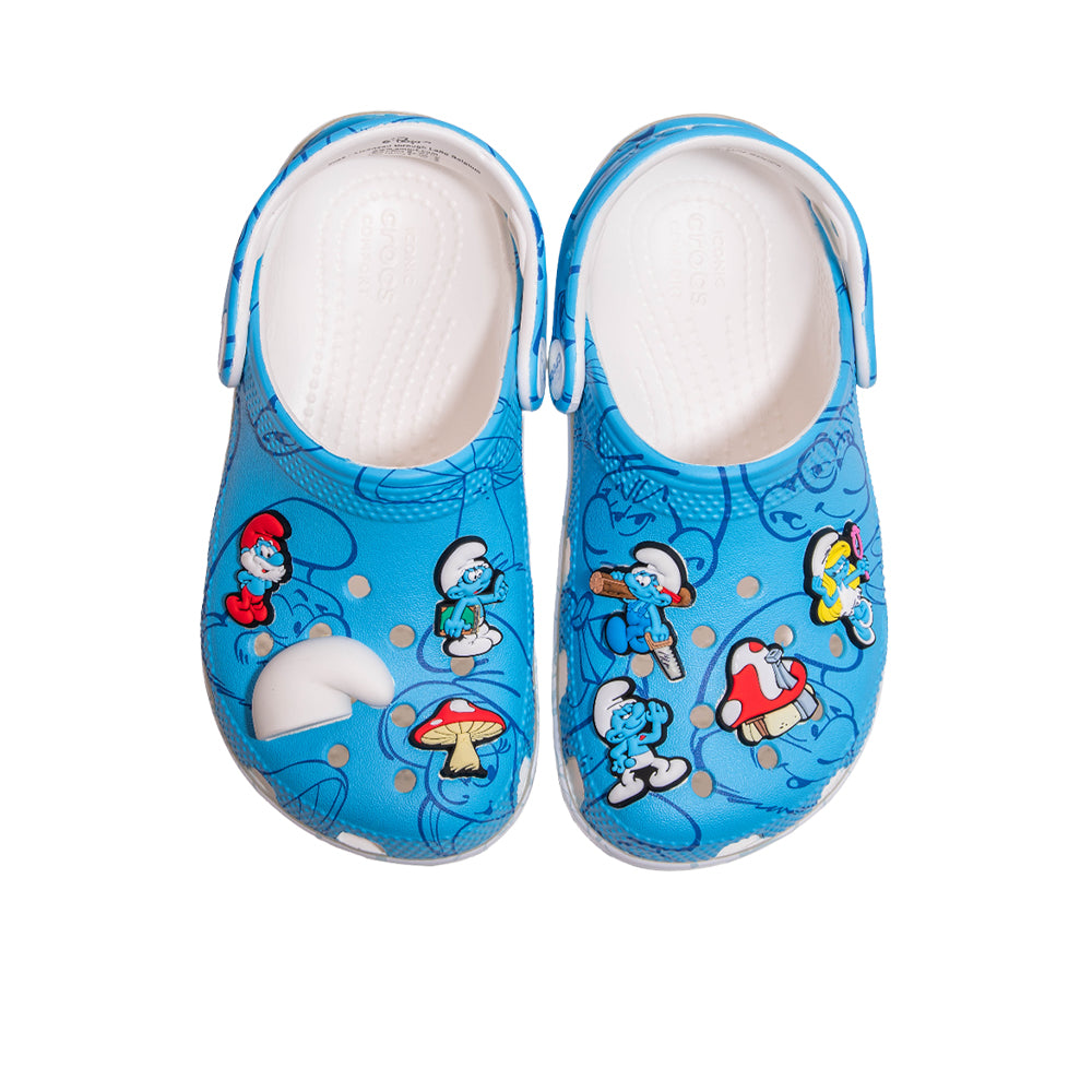 CROCS Smurfs Classic Clog รองเท้าลำลองเด็ก