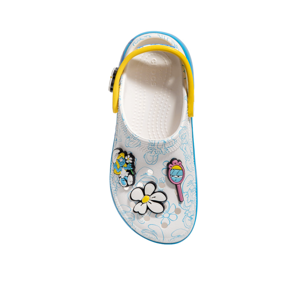 CROCS Smurfs Platform Clog Women's Casual Shoes